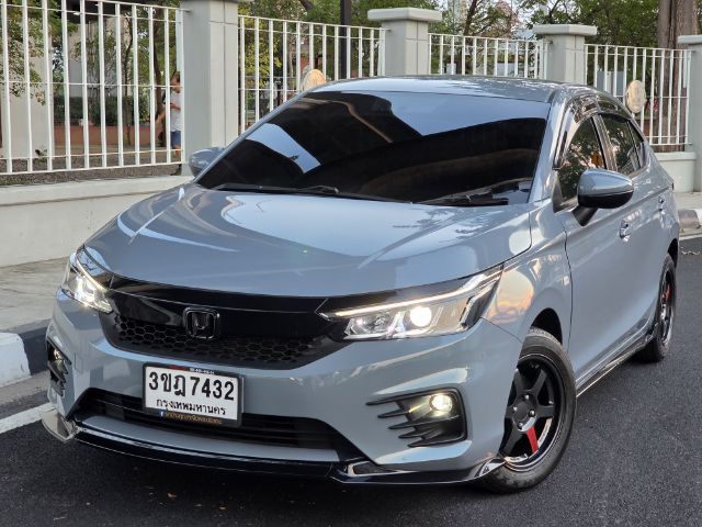 รถ Honda City 1.0 S+ สี เทา