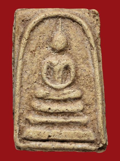 พระสมเด็จวัดระฆัง พิมพ์เจดีย์ เนื้อเก่าจัดจ้าน มีมวลสาร รูปที่ 4