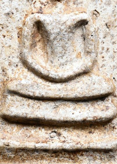 กรอบกระจก เกศทะลุซุ้ม มีมวลสาร สมเด็จวัดระฆัง พิมพ์ใหญ่ เก่า รูปที่ 5