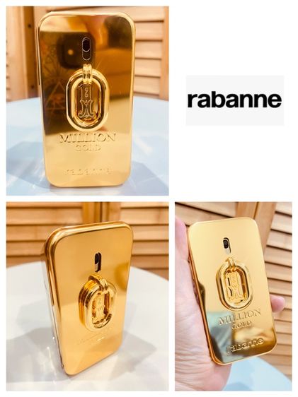 ชาย อื่นๆ Rabanne Million Gold For Him EDP Intense 50 ml  No box น้ำหอมแบรนด์แท้ ส่งฟรี 