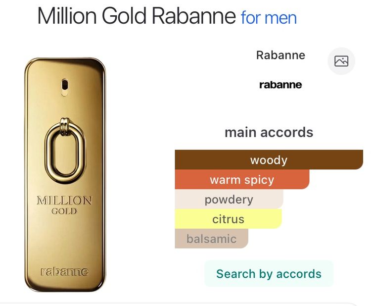 Rabanne Million Gold For Him EDP Intense 50 ml  No box น้ำหอมแบรนด์แท้ ส่งฟรี  รูปที่ 2