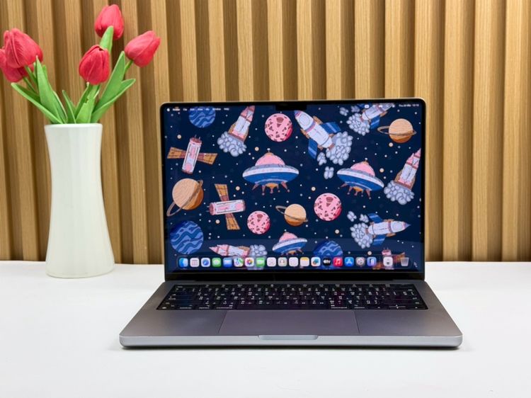 Apple Mackbook Pro 14 Inch แมค โอเอส 16 กิกะไบต์ อื่นๆ ไม่ใช่ MacBook Pro 14-inch M1Pro Ram16GB SSD1TB SpaceGray 