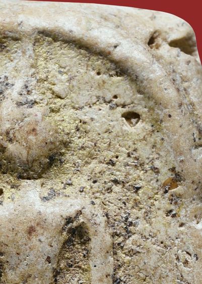 พระบ้าน สภาพใช้ พระสมเด็จวัดระฆัง พิมพ์ใหญ่ มีมวลสาร คราบทองประปราย เก่าจัด รูปที่ 10