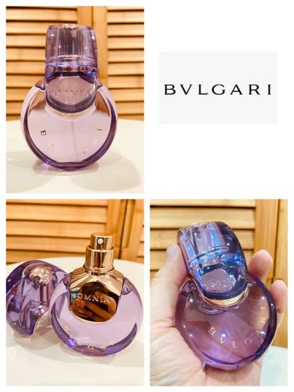BVLGARI Omnia Amethyste Eau De Toilette 50 ml  No box น้ำหอมแบรนด์แท้ ส่งฟรี 