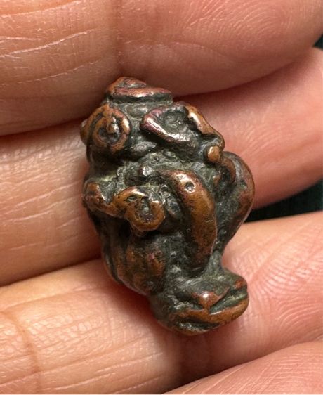 องค์ละ1000🙏พระปิดตาสายใต้ เนื้อทองแดงเถื่อนพระปิดตาเนื้อผง ไม่ทราบที่ รูปที่ 3