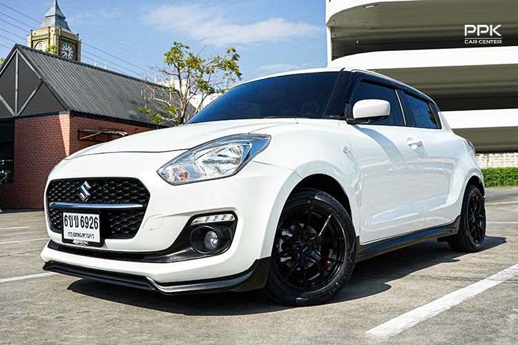 รถ Suzuki Swift 1.2 GL Plus สี ขาว