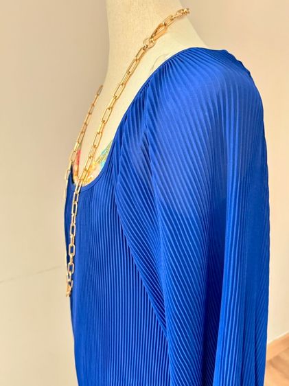 Pleat Jumpsuit with gold chain accessories full body size L Lyn Around รูปที่ 3