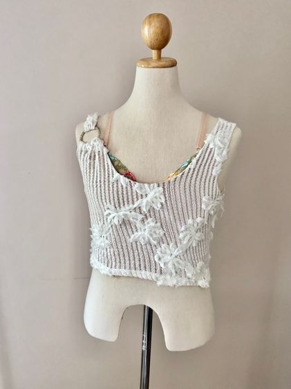 ไม่มีแขน เหลือง เสื้อแจ็คเก็ต | เสื้อคลุม อื่นๆ วันนี้พร้อมส่งทันทีและพร้อม Express Delivery ครับ เสื้อ crop top LynAround ผ้านุ่มมีซับในระบายพริ้ว