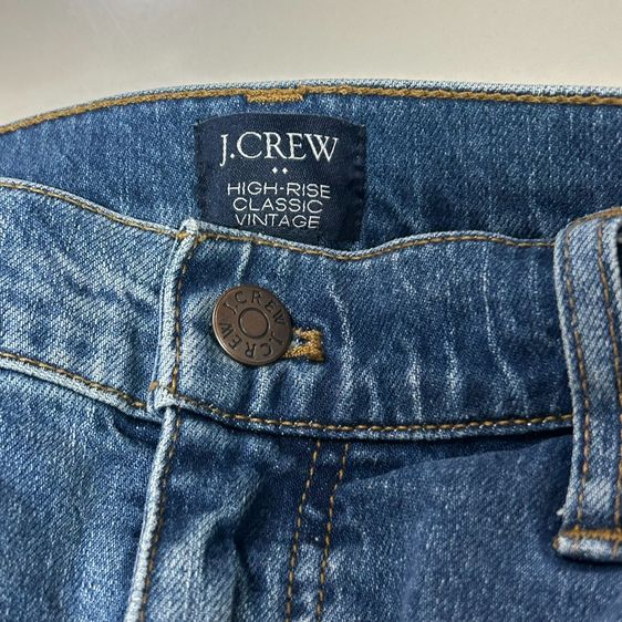 👖Rare item ★กางเกงยีนส์ J.Crew ★ ของแท้ รุ่น High-Rise Classic Vintage