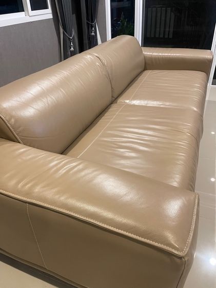 โซฟาหนังแท้  Authentic  ขนาด 215 ซม สภาพใหม่ รูปที่ 3