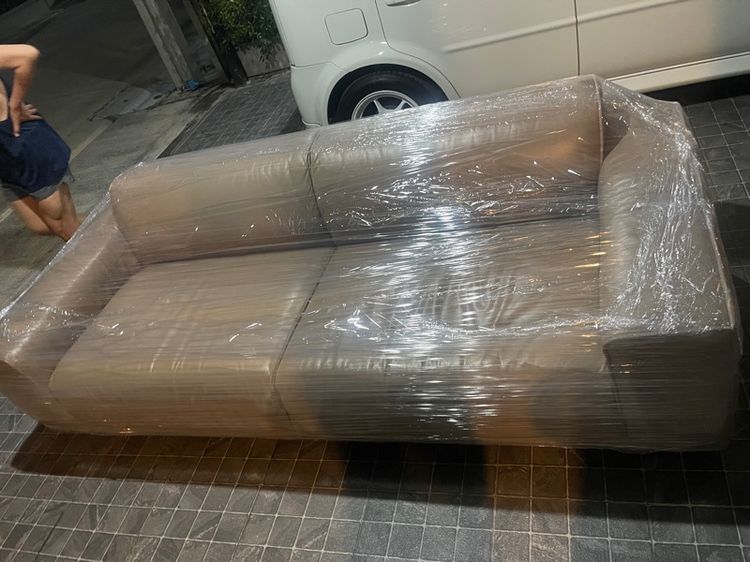 โซฟาหนังแท้  Authentic  ขนาด 215 ซม สภาพใหม่ รูปที่ 8