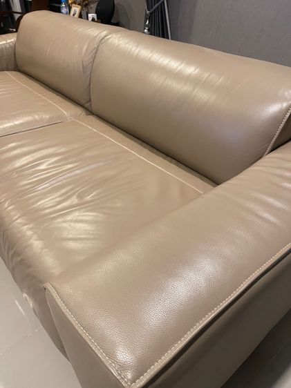 โซฟาหนังแท้  Authentic  ขนาด 215 ซม สภาพใหม่ รูปที่ 6