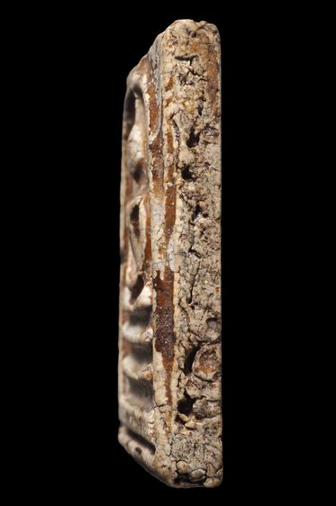 พระสมเด็จวัดระฆัง พิมพ์ใหญ่ เกศทะลุซุ้ม ลงรักน้ำเกลี้ยง รูปที่ 3