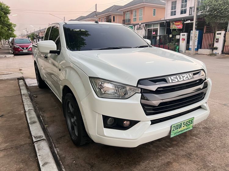Isuzu D-MAX 2022 1.9 S Pickup ดีเซล เกียร์อัตโนมัติ ขาว รูปที่ 3