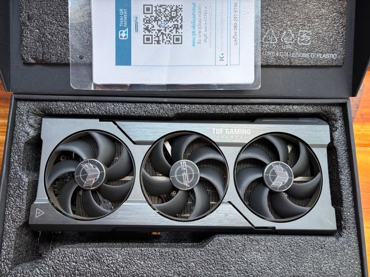 ขายการด์จอ  มหาาเทพ ASUS TUF GAMING RADEON RX 7900 XTX OC EDITION 24GB GDDR6 สภาพนางฟ้า ตัว top สุดของห่วงโซ่อาหาร รูปที่ 2