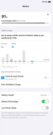 ขาย Apple IPad A16 สี Silver 128g WIFI ใหม่เอี่ยม ใช้งานน้อยมาก รูปที่ 9