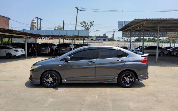 Honda City 2014 1.5 V Sedan เบนซิน ไม่ติดแก๊ส เกียร์อัตโนมัติ เทา รูปที่ 4