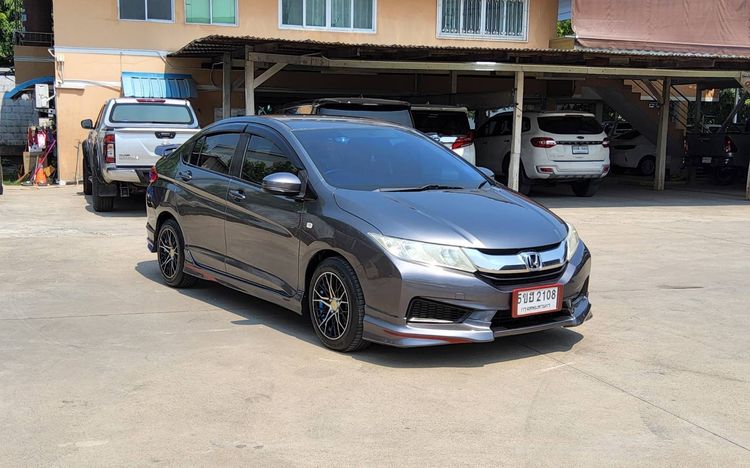 Honda City 2014 1.5 V Sedan เบนซิน ไม่ติดแก๊ส เกียร์อัตโนมัติ เทา รูปที่ 3