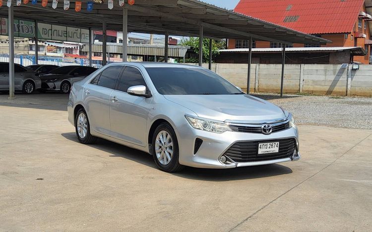 Toyota Camry 2015 2.0 G Sedan เบนซิน ไม่ติดแก๊ส เกียร์อัตโนมัติ บรอนซ์เงิน รูปที่ 3