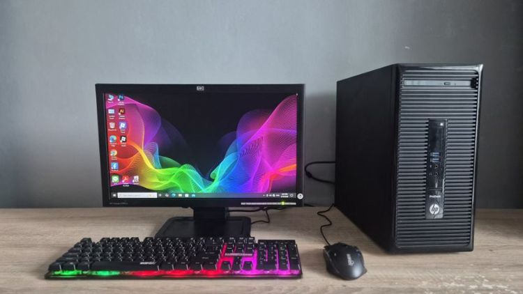 เซ็ตคอมพิวเตอร์ HP ProDesk 400 G3 MT i5 Gen6 อัพสเปคให้แรงขึ้น พร้อมจอ 
สเปคสุดคุ้มในราคาเบา ใช้ทำงาน ใช้เรียนได้สบายคะ