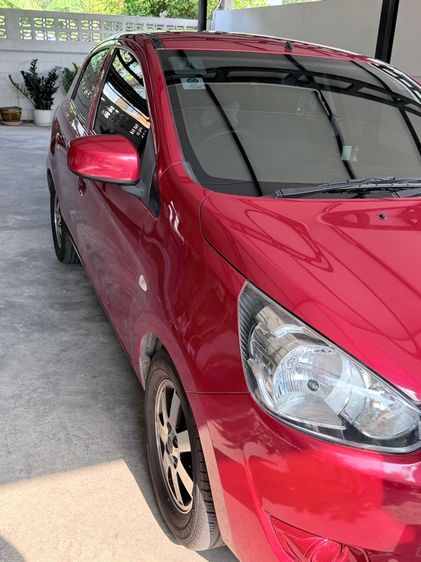Mitsubishi Mirage 2012 1.2 GL Sedan เบนซิน ไม่ติดแก๊ส เกียร์อัตโนมัติ แดง รูปที่ 3