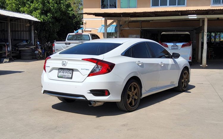 Honda Civic 2019 1.8 E i-VTEC Sedan เบนซิน ไม่ติดแก๊ส เกียร์อัตโนมัติ ขาว รูปที่ 4