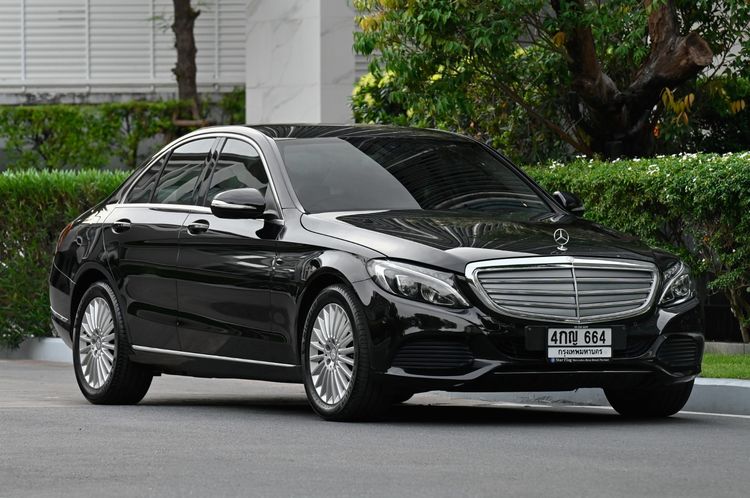 Mercedes-Benz C-Class 2015 C180 Sedan เบนซิน ไม่ติดแก๊ส เกียร์อัตโนมัติ ดำ รูปที่ 2