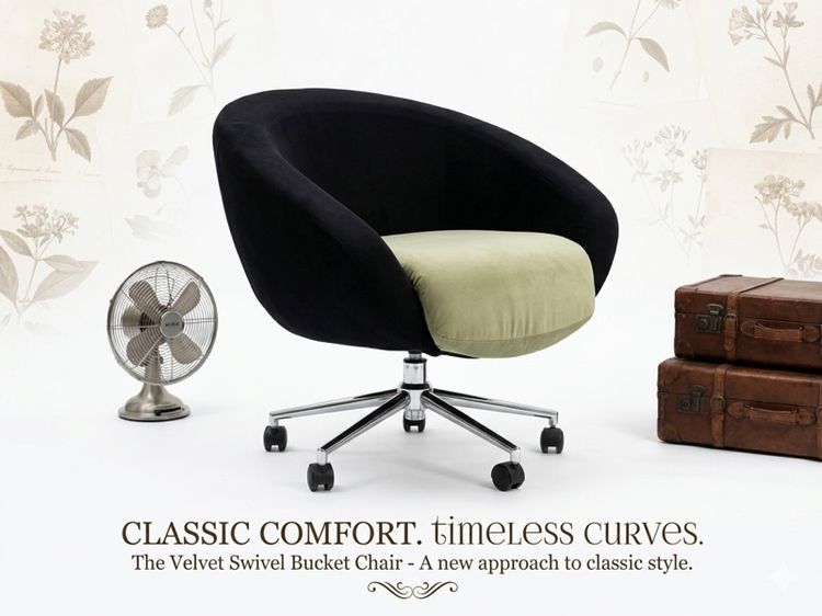 เก้าอี้โซฟาทรงกลม แนววินเทจ สภาพสวยหายาก