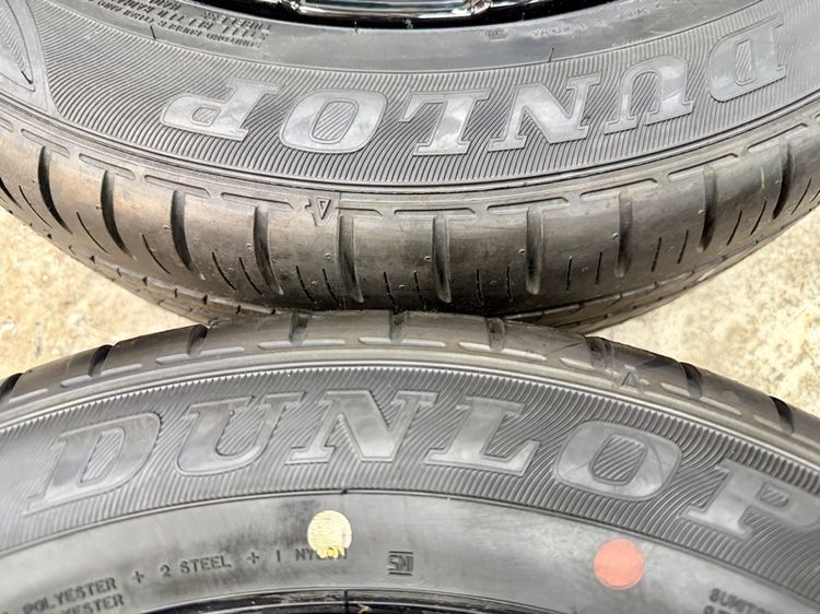 ล้อแม็ก HONDA CITY EHEV RS ขอบ 16” ถอดป้ายแดง ยาง DUNLOP 185-60R16 ปี 25 สีเส้นตุ่มหน้ายางยังอยู่ครบ รูปที่ 11