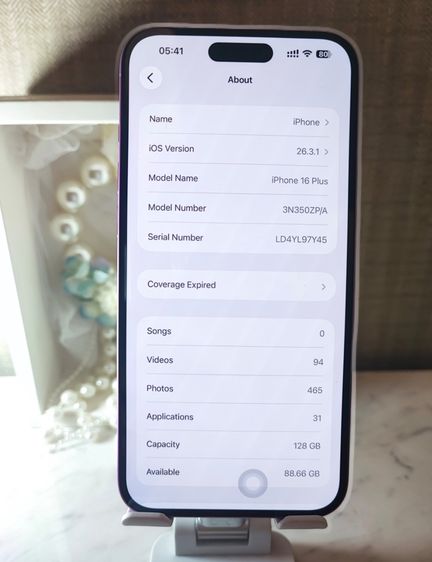 iPhone 16 Plus 128GB Siam Paragon 22,900 รูปที่ 6