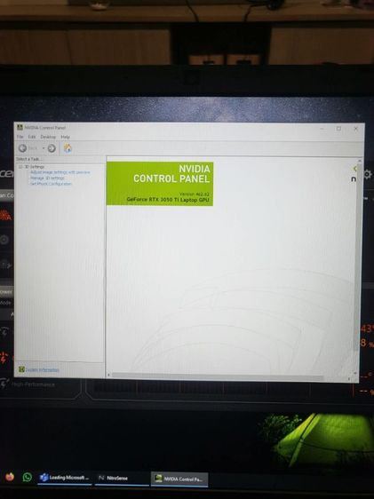 acer nitro 5   i7 rtx3050 32gb  144hz  รูปที่ 2