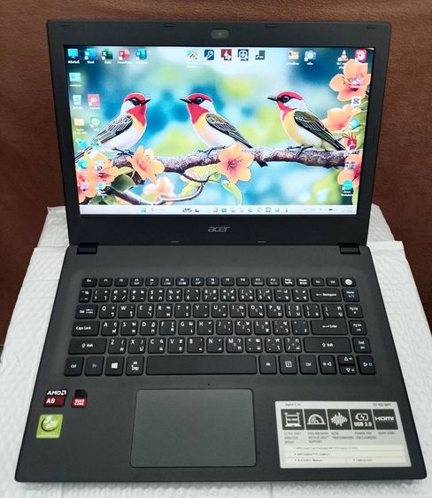 Acer Aspire 14 E5 422 80FF AMD A8 7410  Ram 8GB +SSD 256GB  หน้าจอ 14 นิ้ว ราคา 2,650.-บาท จัดส่งฟรี ทั่วประเทศ  รูปที่ 2