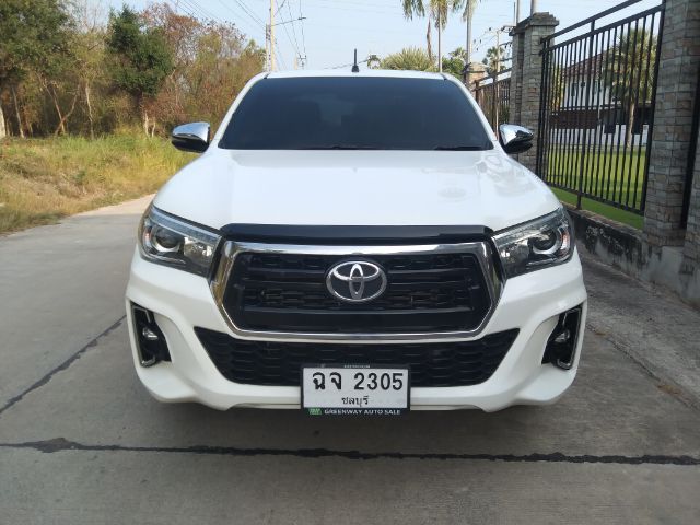 Toyota Hilux Revo 2019 2.4 J Plus ดีเซล เกียร์อัตโนมัติ ขาว