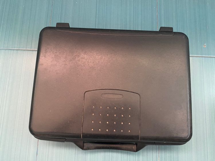 กระเป๋าเจมส์บอนด์ ไฟเบอร์ สีดำ ใช้งานได้ปกติ รูปที่ 3