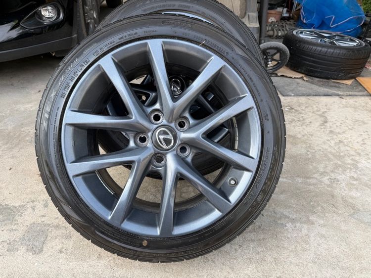  ล้อแม็กแท้ ขอบ 17 “ LEXUS IS250 MC 2012 พร้อมยาง  Falken ปี 2024 ให้ได้อีกนาน สอบถามได้ครับ รูปที่ 5