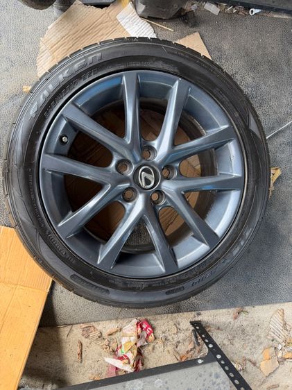  ล้อแม็กแท้ ขอบ 17 “ LEXUS IS250 MC 2012 พร้อมยาง  Falken ปี 2024 ให้ได้อีกนาน สอบถามได้ครับ รูปที่ 3