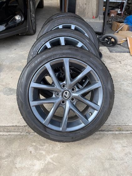 ล้อแม็กแท้ ขอบ 17 “ LEXUS IS250 MC 2012 พร้อมยาง  Falken ปี 2024 ให้ได้อีกนาน สอบถามได้ครับ รูปที่ 2