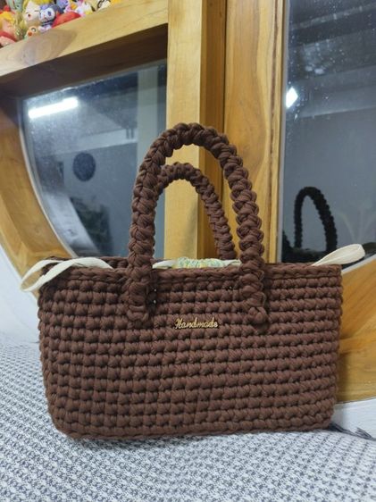 กระเป๋าถักงาน handmaed  รูปที่ 2