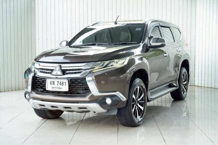 Mitsubishi Pajero Sport 2016 2.4 GT Premium 4WD Utility-car ดีเซล ไม่ติดแก๊ส เกียร์อัตโนมัติ น้ำตาล
