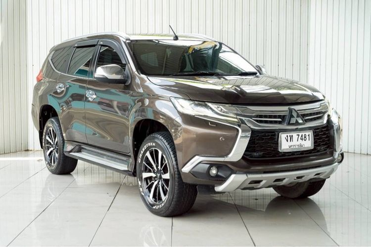 Mitsubishi Pajero Sport 2016 2.4 GT Premium 4WD Utility-car ดีเซล ไม่ติดแก๊ส เกียร์อัตโนมัติ น้ำตาล รูปที่ 3