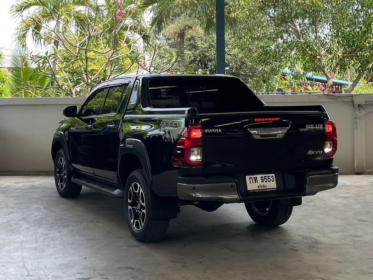 Toyota Hilux Revo 2023 Double Cab 2.4 Mid Prerunner Pickup ดีเซล ไม่ติดแก๊ส เกียร์อัตโนมัติ ดำ รูปที่ 4