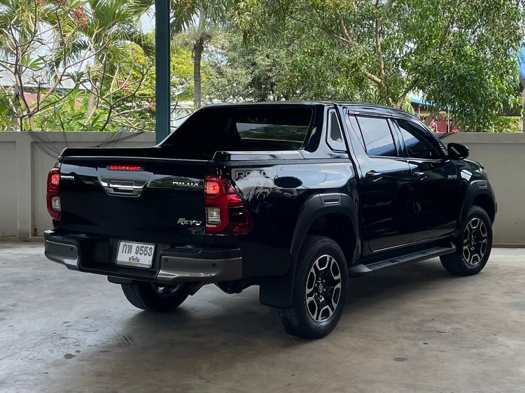 Toyota Hilux Revo 2023 Double Cab 2.4 Mid Prerunner Pickup ดีเซล ไม่ติดแก๊ส เกียร์อัตโนมัติ ดำ รูปที่ 2