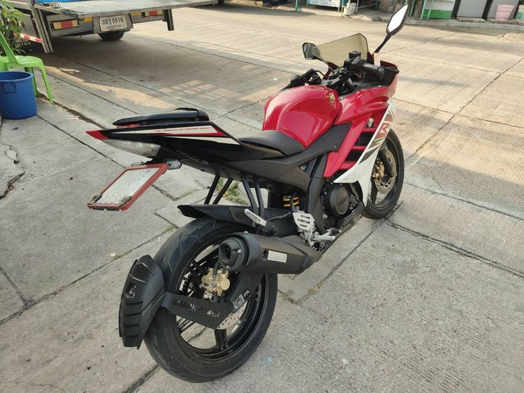 🛵ยังไงก็ขาย R15 ปี 58 เครื่องดี สีสวย สตาร์ทมือ เล่มชุดโอนครบ+เปลี่ยนถ่ายน้ำมันเครื่องฟรี ส่งฟรี30 ก.ม รูปที่ 7