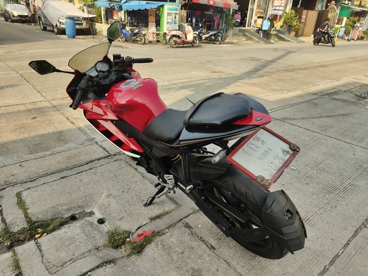 🛵ยังไงก็ขาย R15 ปี 58 เครื่องดี สีสวย สตาร์ทมือ เล่มชุดโอนครบ+เปลี่ยนถ่ายน้ำมันเครื่องฟรี ส่งฟรี30 ก.ม รูปที่ 6
