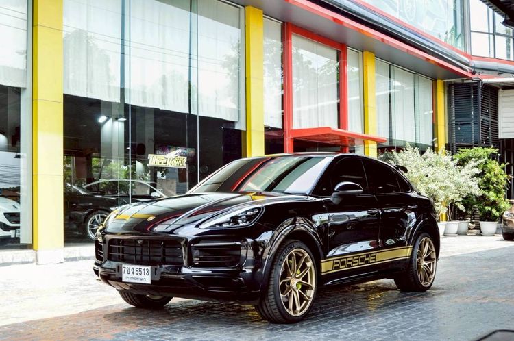 รถ Porsche Cayenne 3.0 E-Hybrid Coupé 4WD สี ดำ