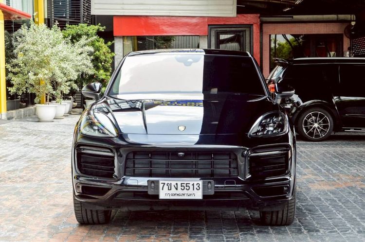 Porsche Cayenne 2020 3.0 E-Hybrid Coupé 4WD Utility-car ปลั๊กอินไฮบริด (PHEV) ไม่ติดแก๊ส เกียร์อัตโนมัติ ดำ รูปที่ 2