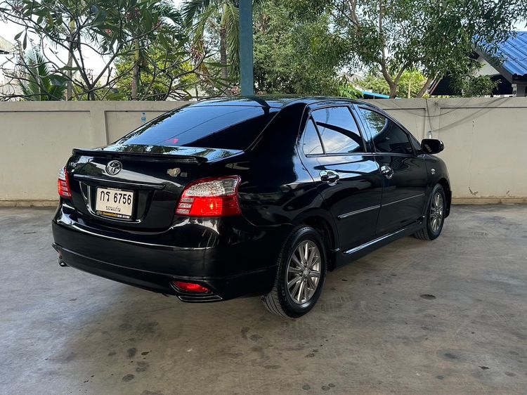Toyota Vios 2012 1.5 E Sedan เบนซิน ไม่ติดแก๊ส เกียร์ธรรมดา ดำ รูปที่ 2