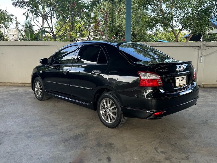 Toyota Vios 2012 1.5 E Sedan เบนซิน ไม่ติดแก๊ส เกียร์ธรรมดา ดำ รูปที่ 4