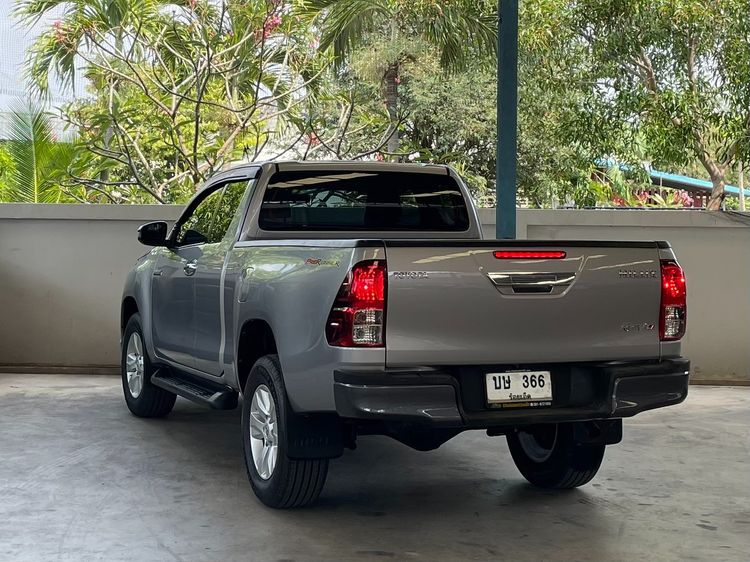 Toyota Hilux Revo 2019 2.4 J Plus Prerunner Pickup ดีเซล ไม่ติดแก๊ส เกียร์ธรรมดา เทา รูปที่ 4