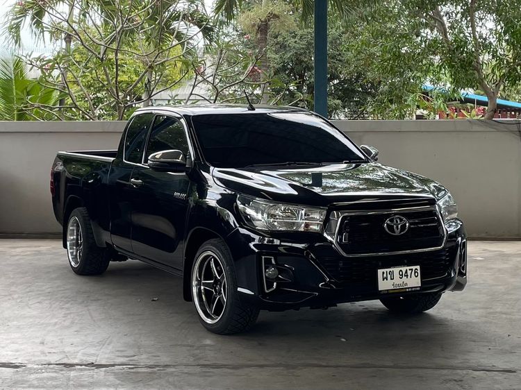 Toyota Hilux Revo 2019 2.4 Z Edition E Pickup ดีเซล ไม่ติดแก๊ส เกียร์ธรรมดา ดำ รูปที่ 3